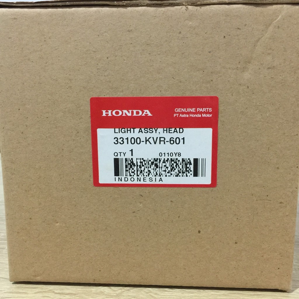 33100KVR601 Headlight Unit Unit Lampu Depan Honda Revo 100 33100-KVR-601 33100 KVR 601