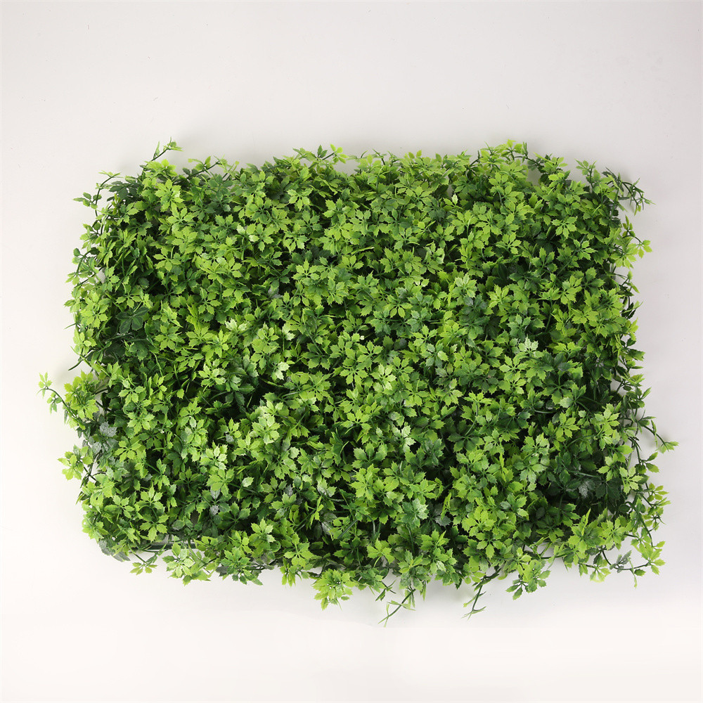 Artificial Flower Rumput Dinding Bunga Hias Pagar Sintetis Rumput Dekorasi Hijau Plastik