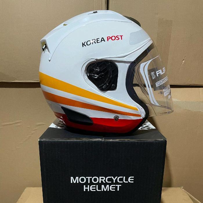 Best Seller Helm AURA Korea post motorcycle copy ARAI vz RAM - motif korea post, M