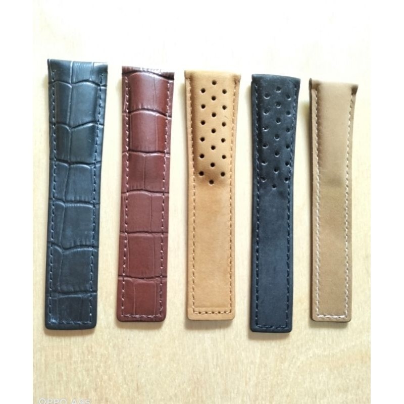 Time|| Leather Strap Tali kulit untuk Tag Heuer Carrera