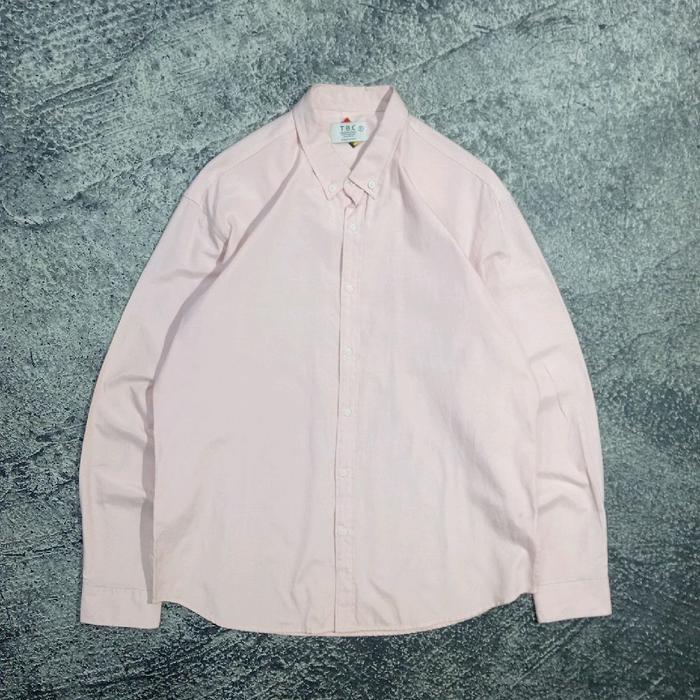 Kemeja lengan panjang TBC THE BEST CHOICE casual murah size xl