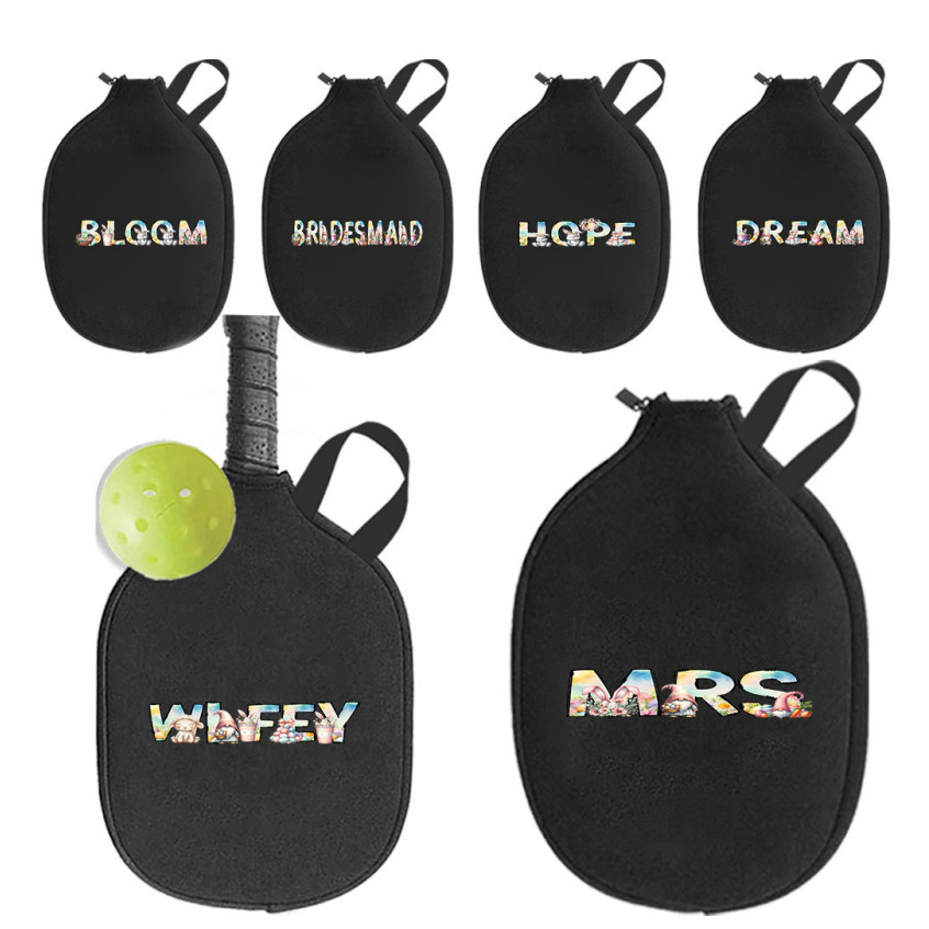 Tas pickleball Sports Crossbody Bag Multifunctional Sports Storage Bag Waterproof Easy carryDoodleWd