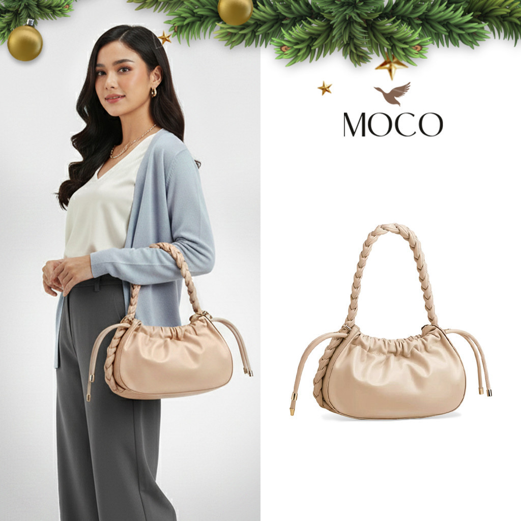 MOCO OFFICIAL - Dimsum Bag Fashion Korean Hand Bag Tas Shoulder Bag Gembul Bulat Cute 9866