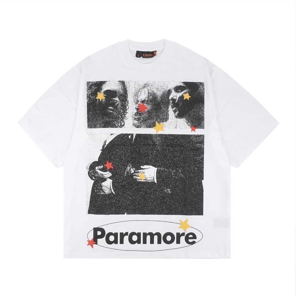 KKONTENER PARAMORE "THIS IS WHY" RELAXED FIT TSHIRT WHITE