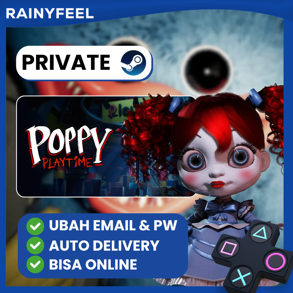 [BONUS GAME RANDOM] Poppy Playtime Chapter 2, 3, 4, 5 / AUTO DELIVERY / STEAM / Game PC / Games Comp