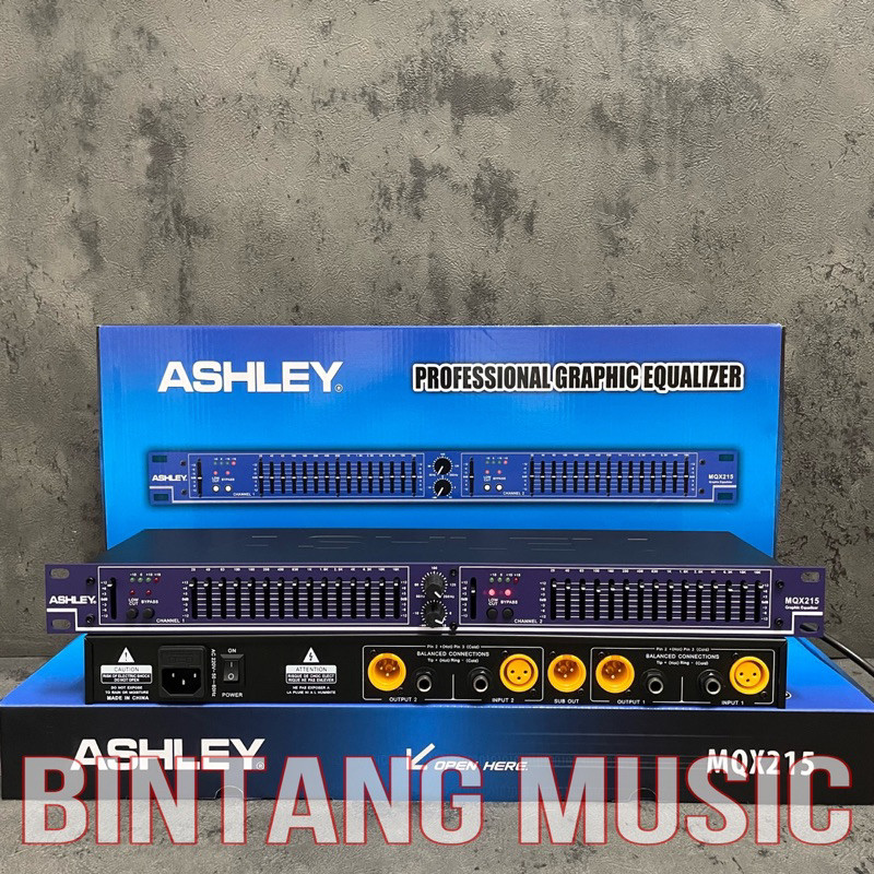 equaliser ashley mqx 215 original ASHLEY MQX215