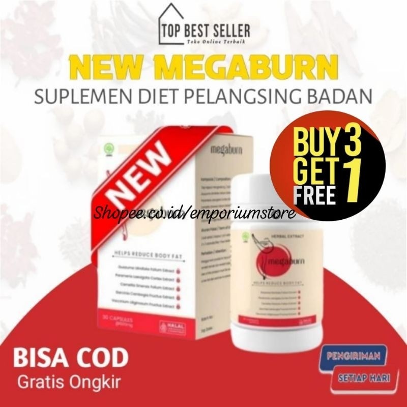 ️     (   )        Megaburn Asli Original