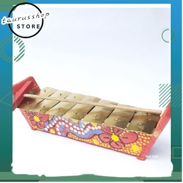 TSS  Mainan Anak Gamelan Alat Musik Gambang Alat Musik Tradisional MINI MOTIF Gambang, Alat Musik Tr
