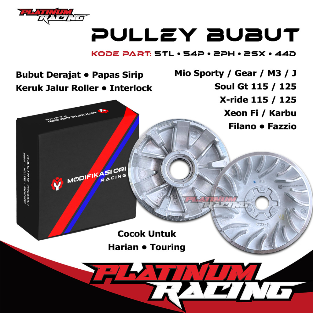 Terlaris RUMAH ROLLER MIO J SPORTY PULLEY MIO J XRIDE RUMAH ROLLER RACING MIO J RACING PULLEY MIO J 