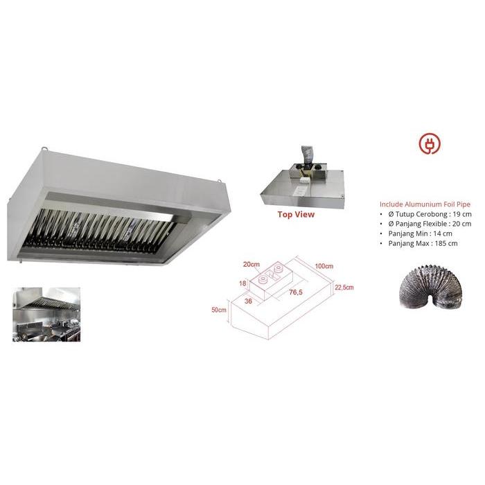 GETRA WALL MOUNTED HOOD CH-125M