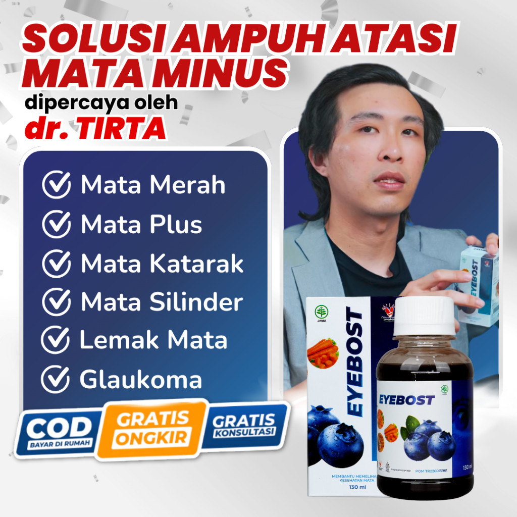 Eyebost Asli Madu Herbal Vitamin Mata Obat Mata Katarak Buta EYEBOOST ASLI