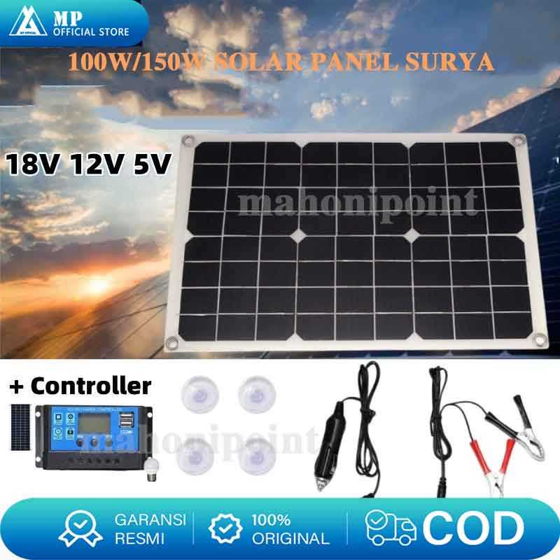 100W/150W SOLAR PANEL SURYA PEMBANGKIT LISTRIK TENAGA SURYA 60W SOLAR PANEL PANEL SOLAR PANEL SURYA