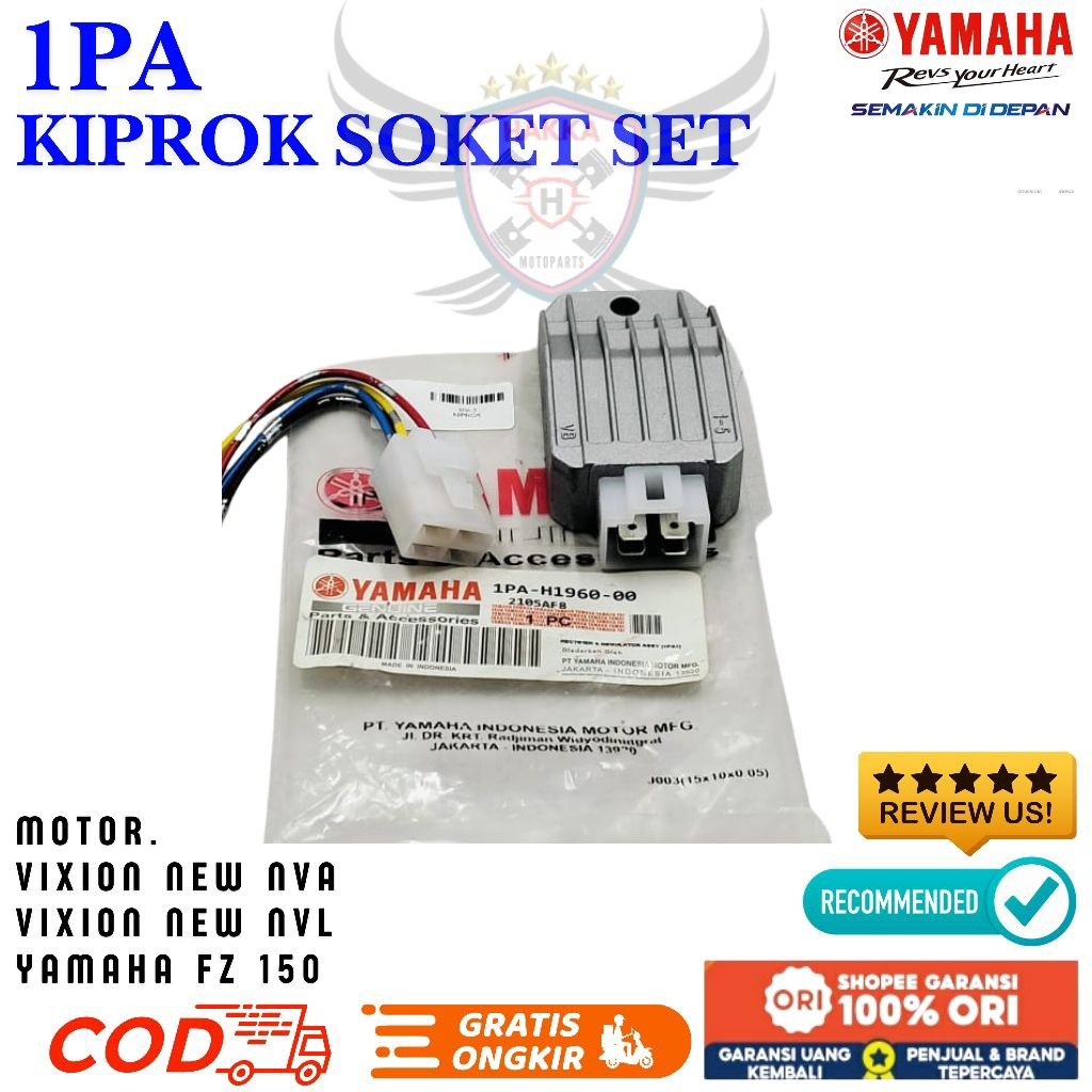 1PA ORIGINAL KIPROK + SOKET YAMAHA VIXION OLD, ORIGINAL KIPROK + SOKET YAMAHA VIXION NEW, ORIGINAL K