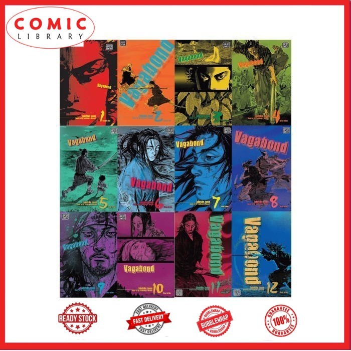 Vagabond (VIZBIG Edition), 12 Book series