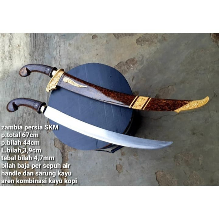 Harga Promo Pisau Zambia Persia / Golok Baja Per