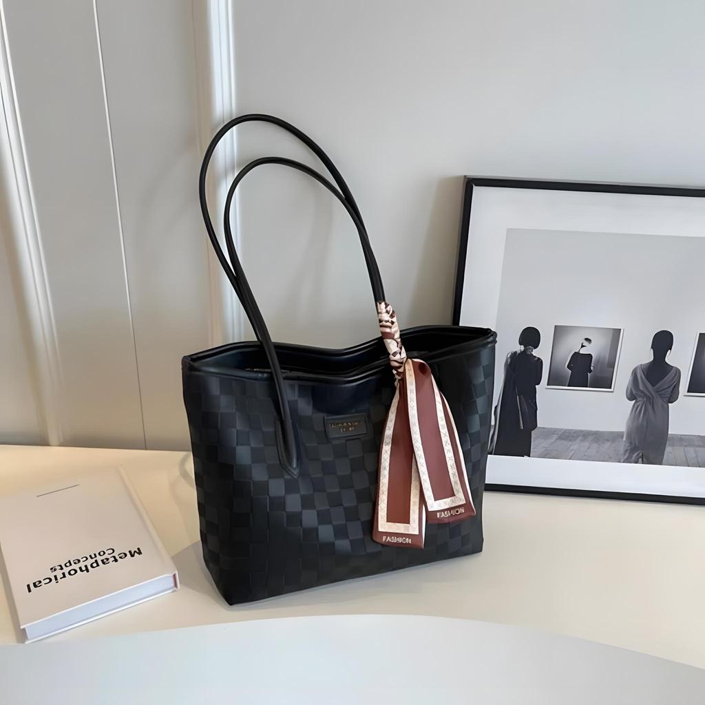 Zhafira Tote Bag - Tas Bahu Wanita Elegan Korean Style