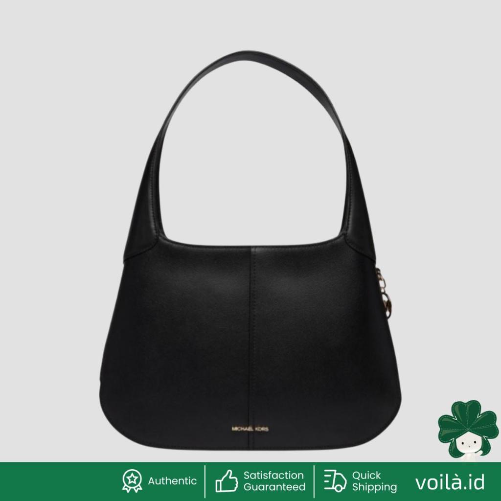 Alice Leather Shoulder Bag Black