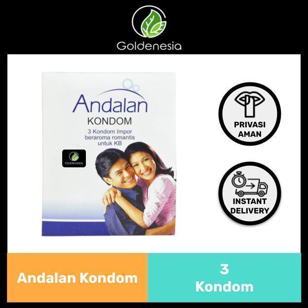 Extra Gratis Ongkir Kondom Andalan Isi 3 Pcs - Kondom Impor Berkualitas * nanemart63 *