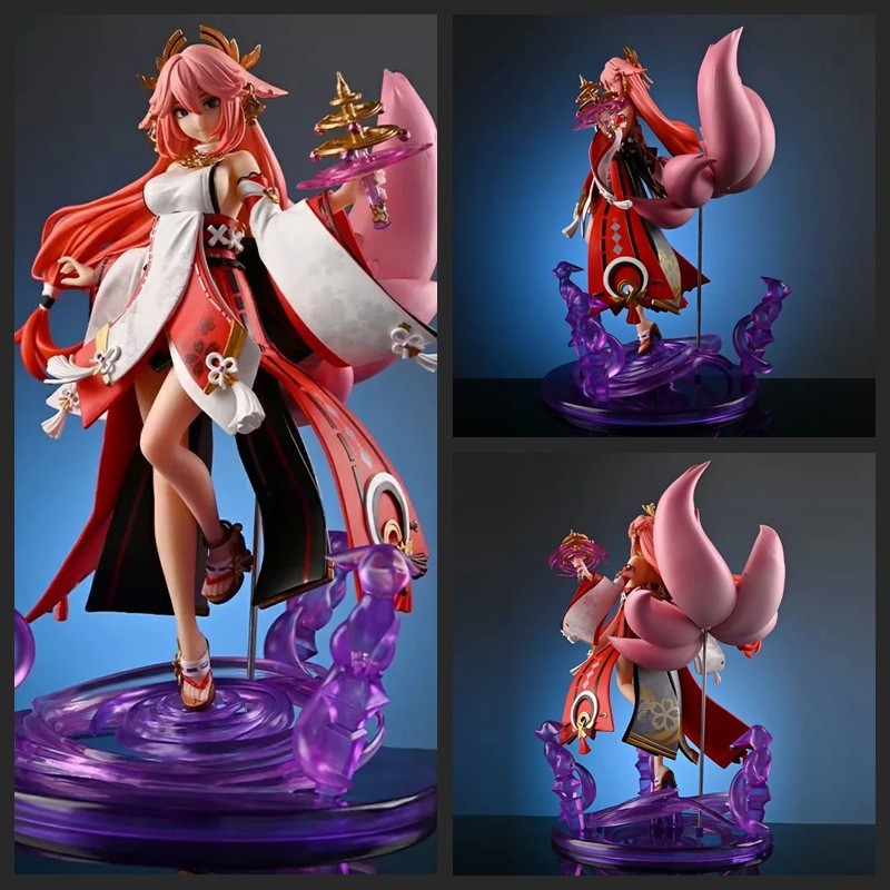 GENSHIN IMPACT ACTION FIGURE YAE MIKO TINGGI 24CM