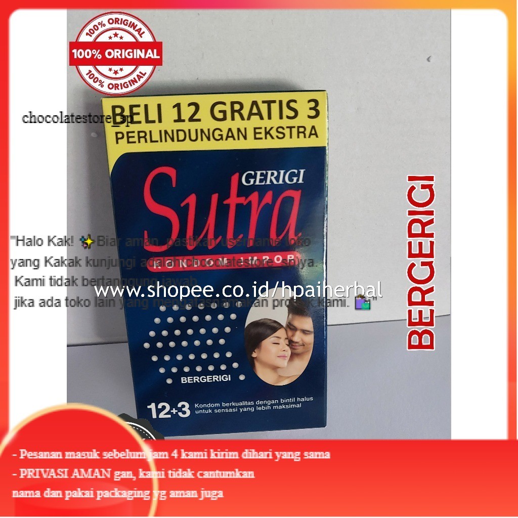 Promo Terlaris kualitas terbaik&produk original~Ap Sutra Gerigi isi 12 / Sutra Gerigi 12 / Gerigi is
