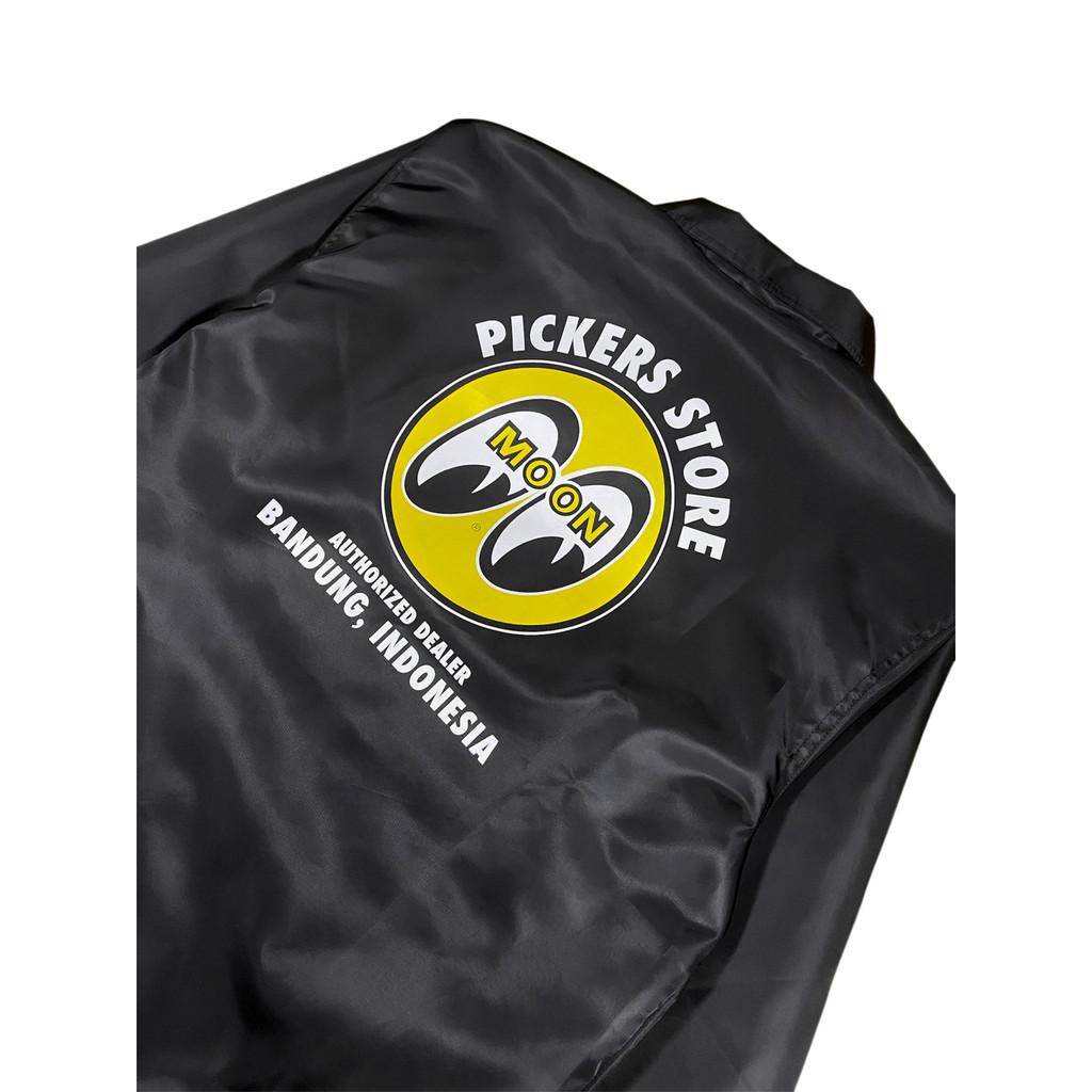 PICKERS SERVICE Pickers X Mooneyes Windbreaker - Black