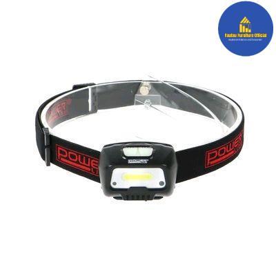 Headlamp Senter Kepala/Senter Kening Jidat Alat Bantu Penerangan Charging 1200mAh (350 Lumen) - Hita