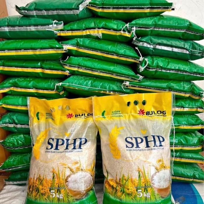 Beras SPHP 5kg Bulog - Makanan Sehat dan Berkualitas untuk Bubur dan Rice .