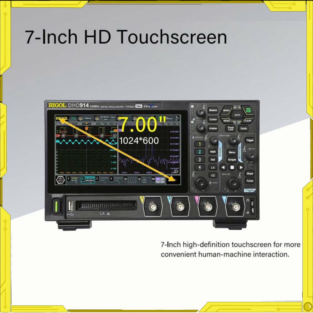 Oscilloscope Digital Multimeter Signal Generator 4CH 125 MHz PK888