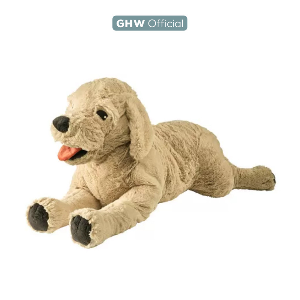 TERLARIS SWITZERLAND GOLDEN Boneka anjing golden retriever uk 70 cm, boneka anak, mainan anak