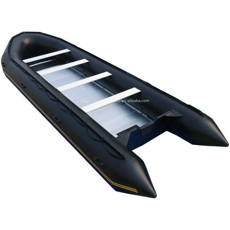 Spain Germany Popular 6 Meters 7 Meters Wood Floor and Aluminium Floor Inflatable Boats for Sale