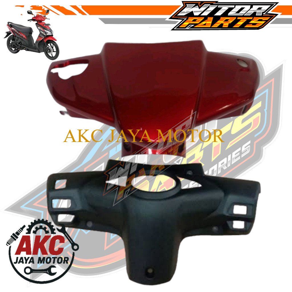 Batok Kepala Depan Belakang Vario 110 CW Old Vario Karbu Vario Lama Merah / Batok Set Depan Belakang