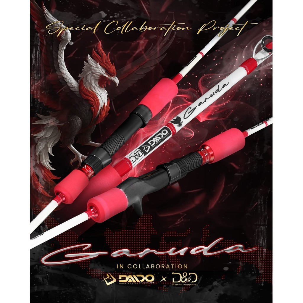 Joran Jigging DAIDO GARUDA - Special & Limited Edition One Piece Full Fuji Rod