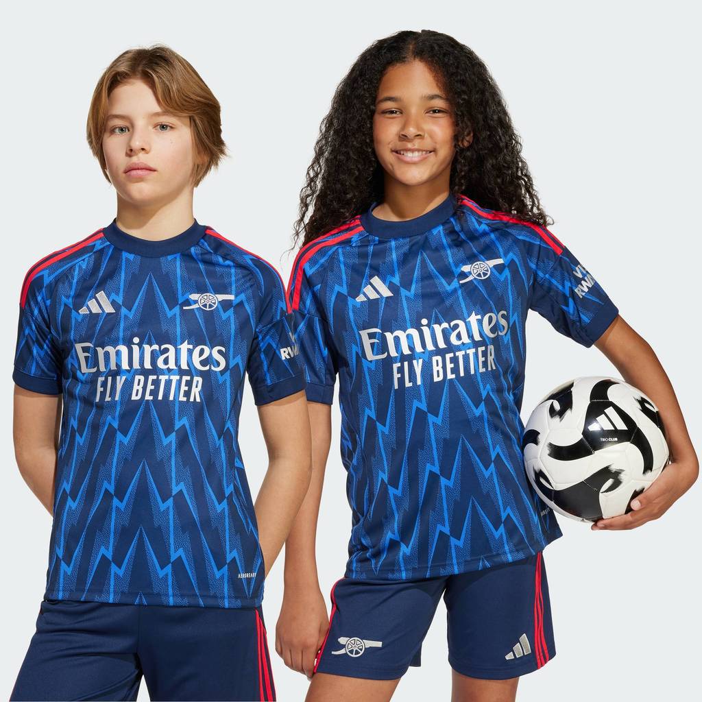 adidas Football Arsenal 25/26 Away Jersey Unisex Blue JI9550