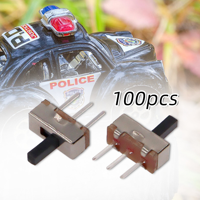 100pcs Saklar Geser 1P2T / Slide Switch / Toggle Switch / Slide Geser