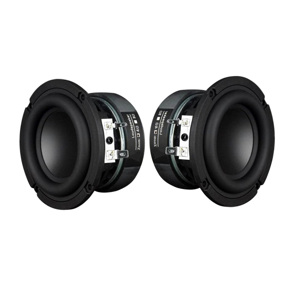 AIYIMA 3 Inch Portable Subwoofer Speaker 60W Power 4 Ohm Big Voice Coil Steel Cannon Y Auo Sound Bas