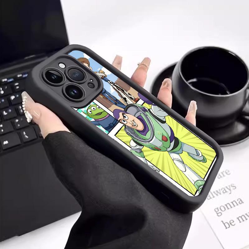 Case Hp OPPO Reno5 4G 5G Reno3 Reno4 F Lite K Z Reno6 Silicon Full Lens Cover Animasi Toy Story Soft