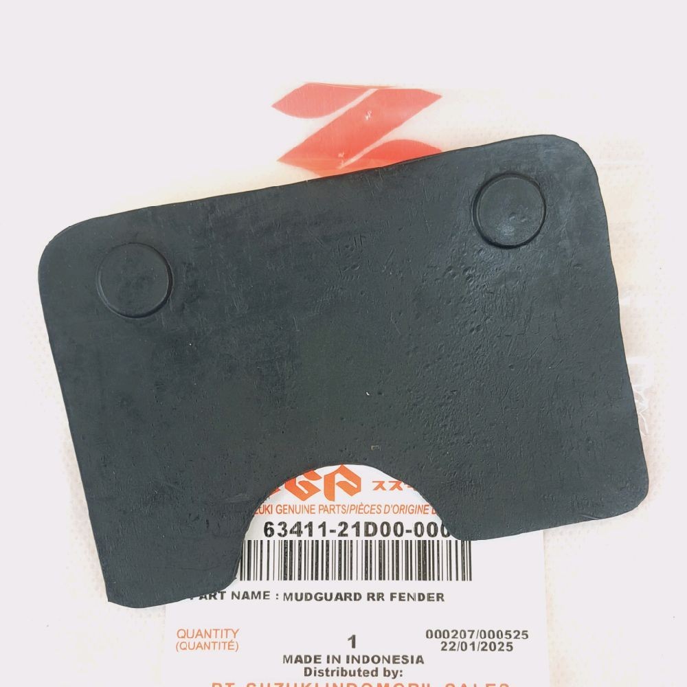 KARET LUMPUR KATET SPAKBOR TENGAH PELINDUNG MONOSOCK BELAKANG SUZUKI SATRIA HIU LUMBA