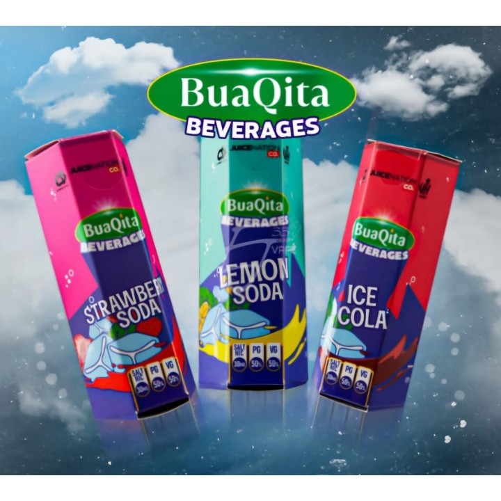 Salt Nicotine BUAQITA BEVERAGE Series by Juicenation 30ml 30mg