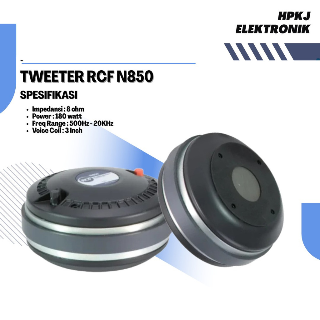 DRIVER TWEETER N850 Driver tweeter RCF N 850 N-850