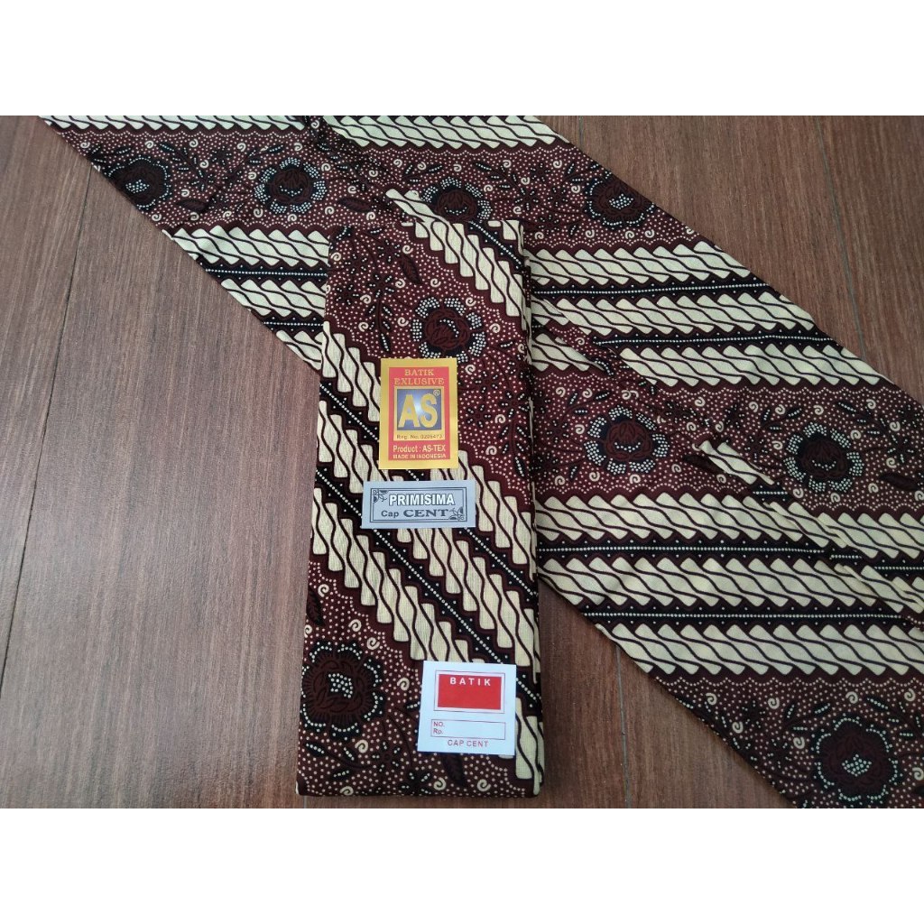 ASTEX Kain Jarik - Kain Batik Jarik Jawa Asli Cap Batu  - Kain Panjang - Samping Panjang Tebal Lembu