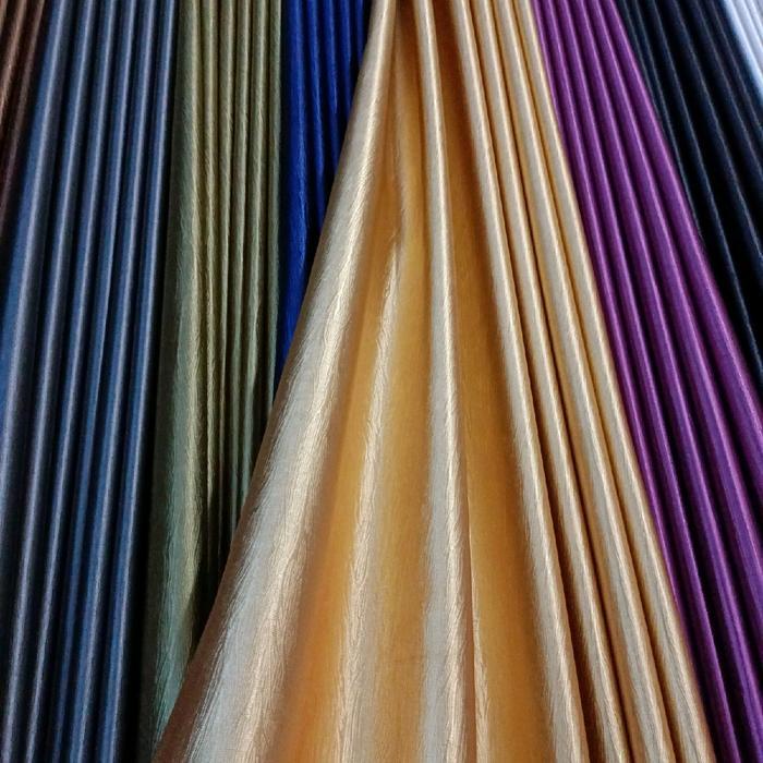PROMO  GORDEN BLACKOUT POLOS  / Gorden Jendela & Gorden Pintu - Gold, Tinggi 250cm