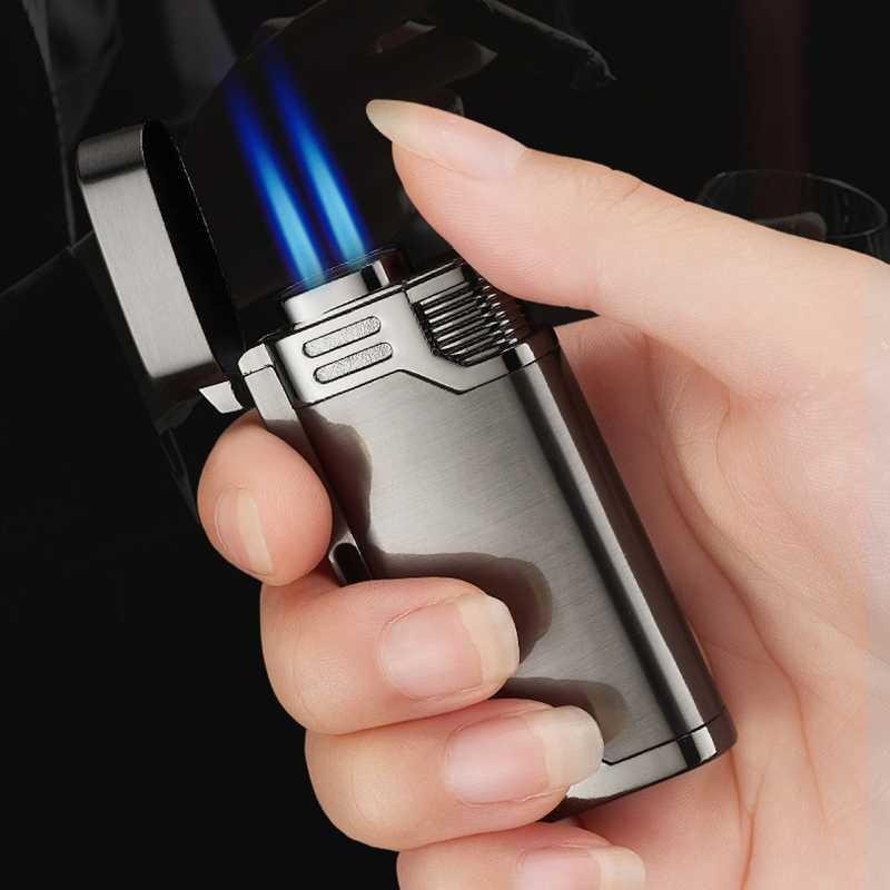 Korek Api Gas Lighter Double Jet Torch MANCIS UNIK KOREK API LIGHTER