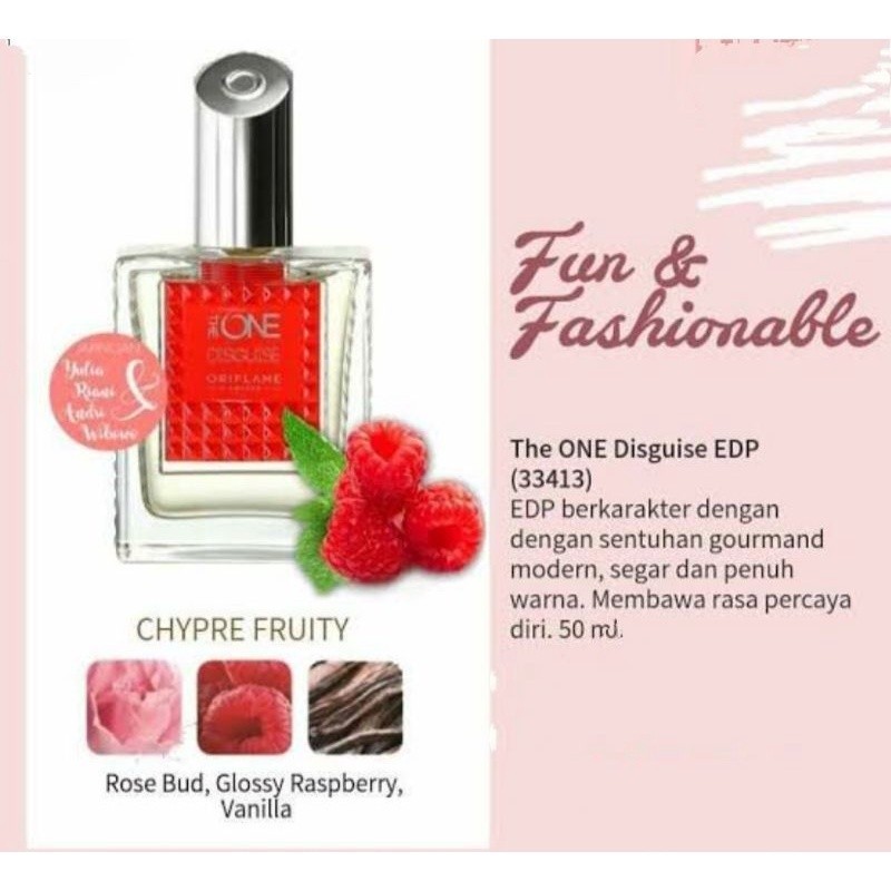New1 The One Disguise EDP (Eau De Parfum) parfum Original,Parfum Original Murah, parfum Oriflame,par