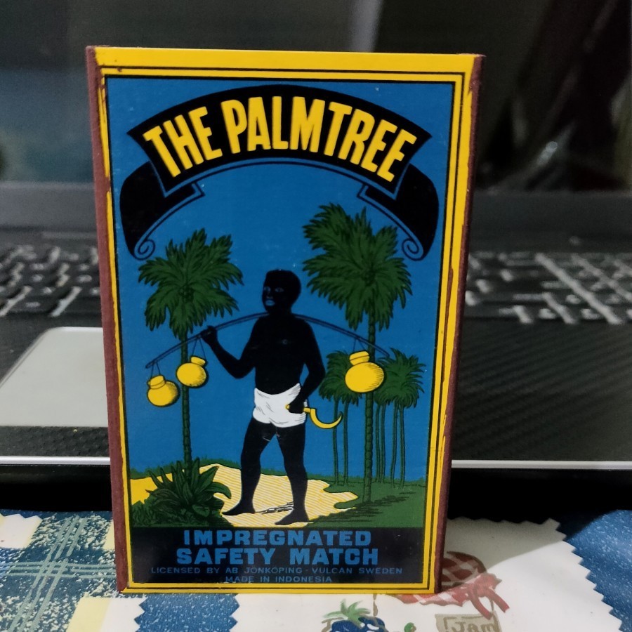 the palmtree korek kayu 1 pack kecil / korek api kayu palmtreen / korek kayu / korek jadul Korek jad