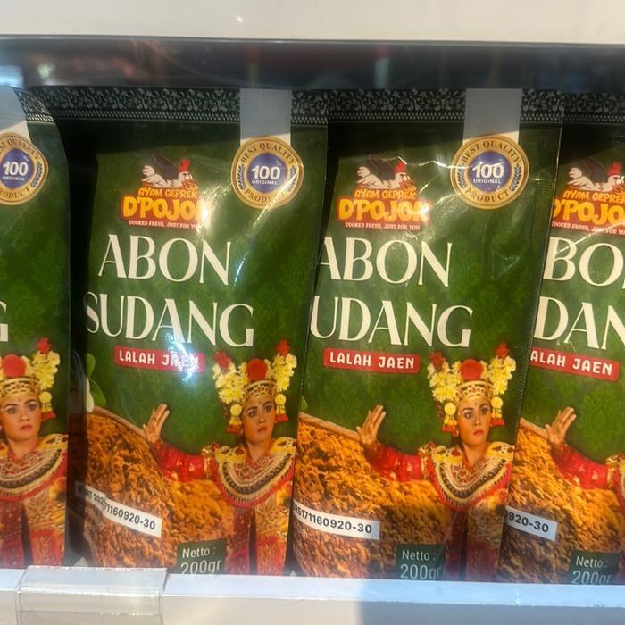 Abon sudang lalah jaen khas bali 200 gram
