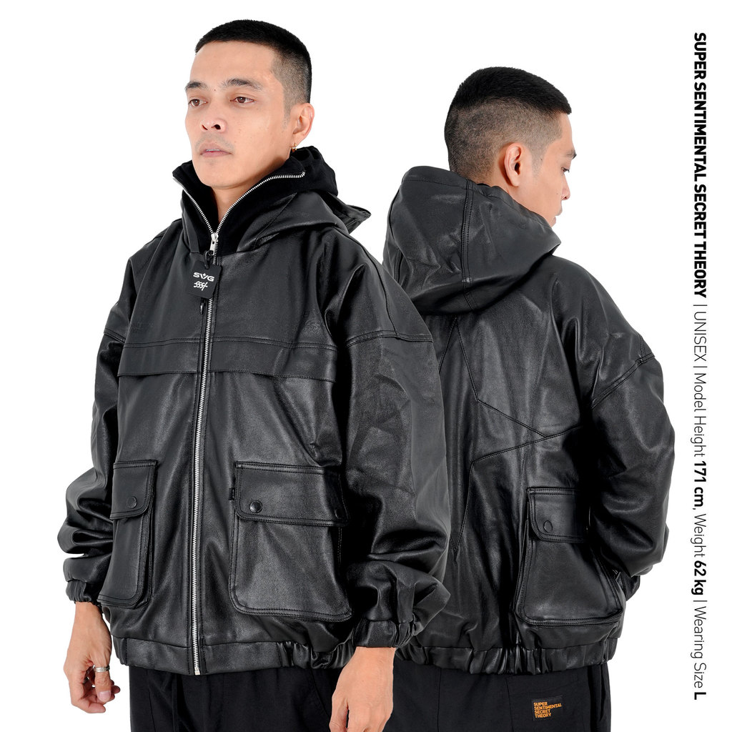 SSSVG Super Sentimental Secret Savage The Act III Leather Jacket