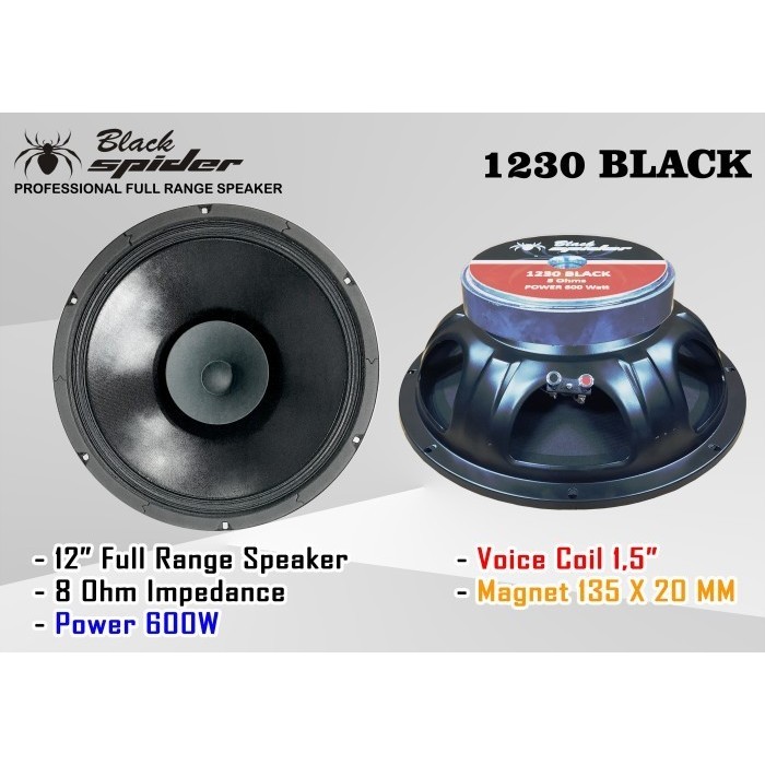 SPEAKER KOMPONEN  BS 1230 PRO