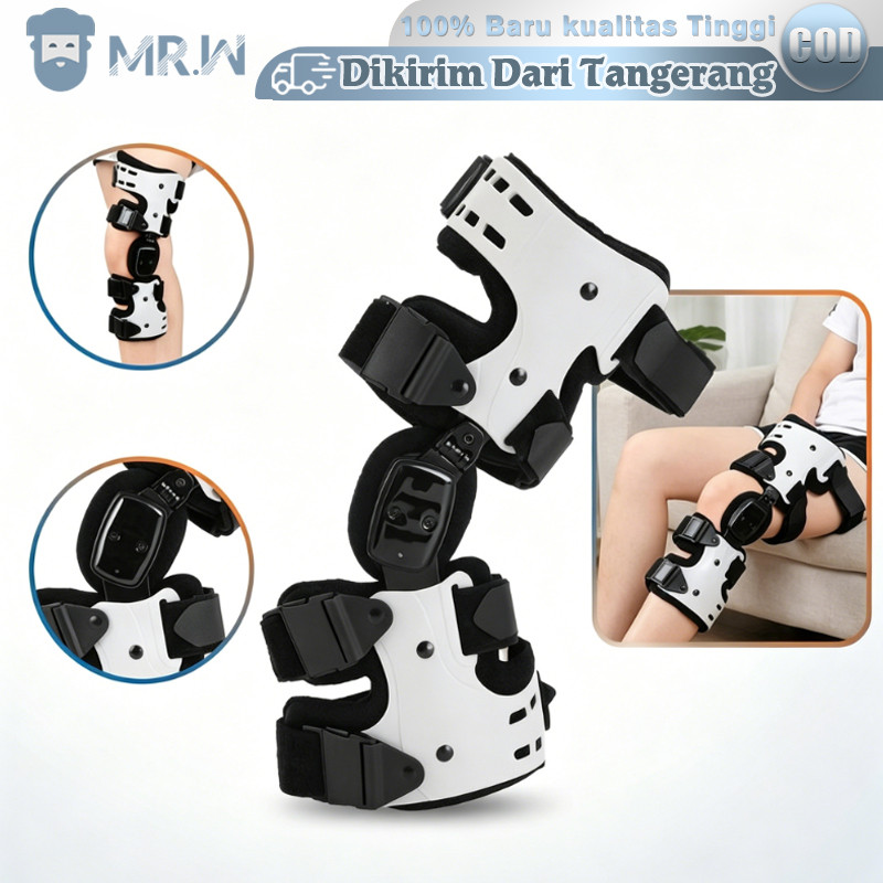 Penyangga Lutut OA Brace Knee Brace Osteoarthritis Post Op Hinged