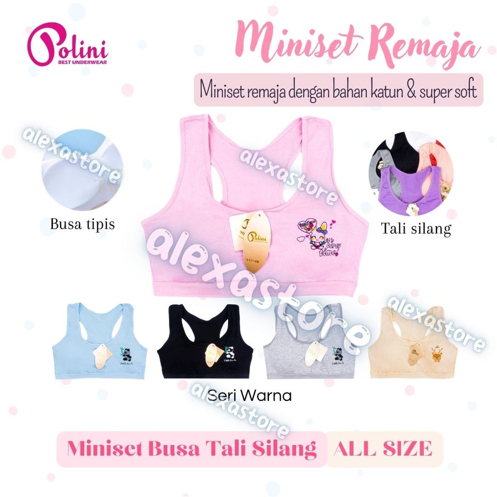 12Pcs Miniset Spon Busa Pad Polini Fema Tali Silang