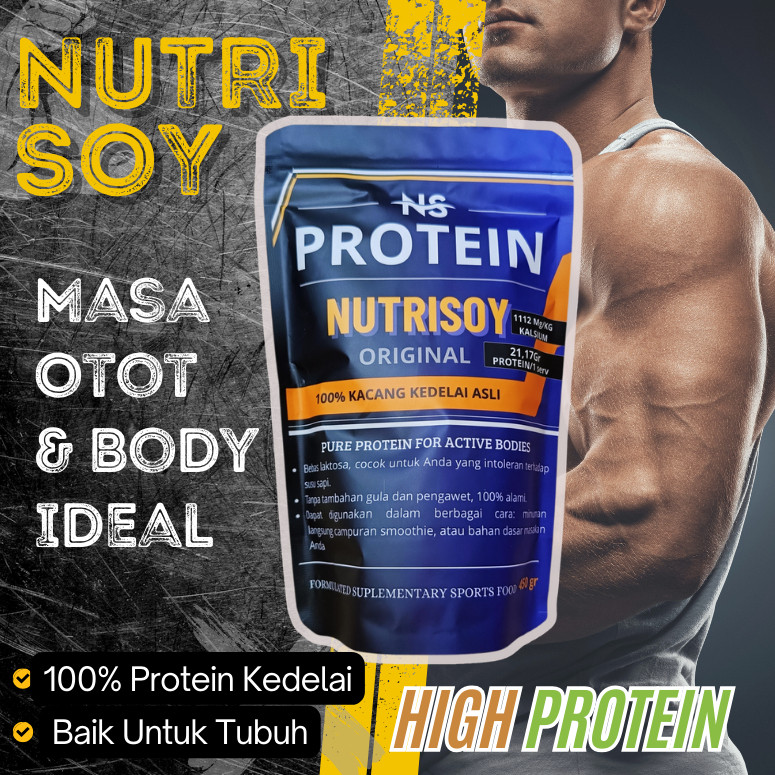 Whey Protein Soy COKLAT LATE 1500 GRAM - 1 KG Penambah Berat badan - Gainer Masa Otot - Whey Protein